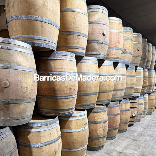 020-2026 Lote de 216 barricas usadas de 225L. 